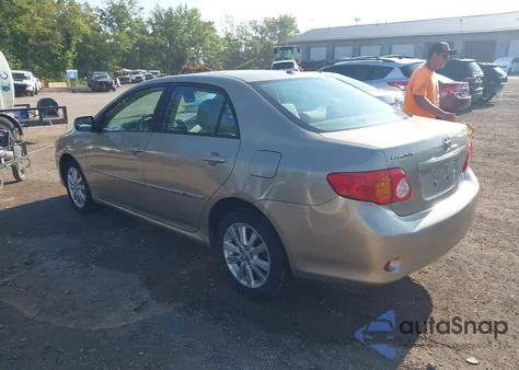 2010 Toyota Corolla Xle из США, поврежденный, VIN 1NXBU4EE9AZ259309